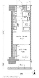 アーバネックス深川住吉 1103 間取り図