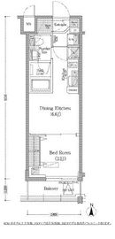 アーバネックス深川住吉 911 間取り図