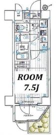 レガリス愛宕御成門 1階 間取り図