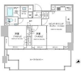 南青山マスターズハウス 5階 間取り図