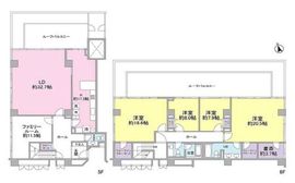 麻布マナー 502 間取り図