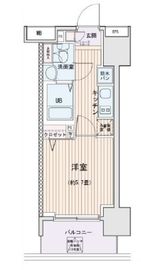 エスティメゾン錦糸町2 816 間取り図