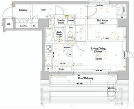 アクサス神楽坂Sta． 11階 間取り図