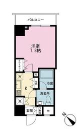 グランドコンシェルジュ麻布 5階 間取り図