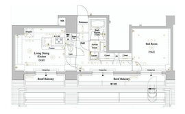 アクサス神楽坂Sta． 11階 間取り図