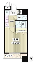 アクアコート 202 間取り図