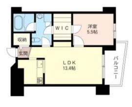 エスティメゾン恵比寿2 602 間取り図