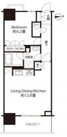 浅草タワー 23階 間取り図