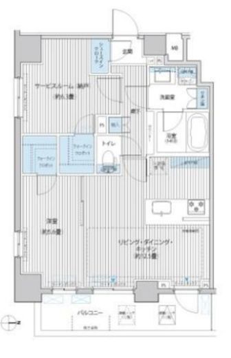 シティインデックス千代田秋葉原 12階 間取り図