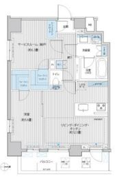 シティインデックス千代田秋葉原 12階 間取り図