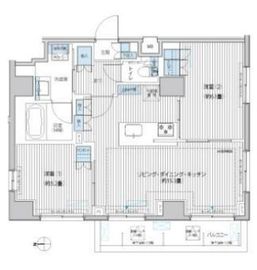 シティインデックス千代田秋葉原 12階 間取り図