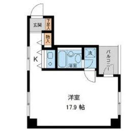 S-FORT日本橋箱崎 1004 間取り図