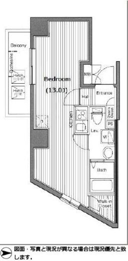 グランド・ガーラ南麻布 11階 間取り図