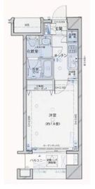 パレステュディオ神楽坂シティタワー 11階 間取り図