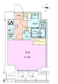 清澄白河レジデンス参番館 704 間取り図