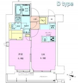 清澄白河レジデンス参番館 205 間取り図