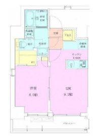 清澄白河レジデンス参番館 605 間取り図