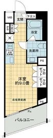 セルフィスタ渋谷 4階 間取り図