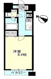 KDXレジデンス森下千歳 205 間取り図