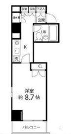 ハイリーフ芝大門 305 間取り図