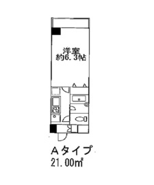 ヒューリックレジデンス参宮橋 335 間取り図