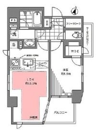 渋谷フィモード 401 間取り図