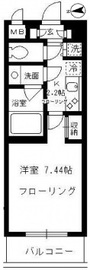 ラ・グランドゥール白金 102 間取り図