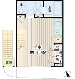 FLEG自由が丘EL 1階 間取り図