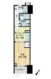 ライオンズマンション乃木坂 1階 間取り図