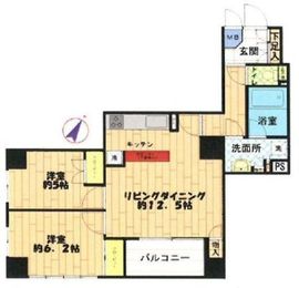 アクシア日本橋 5階 間取り図