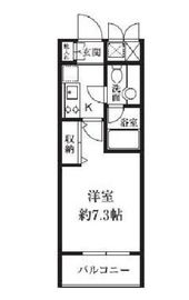 HF東新宿レジデンス 1301 間取り図