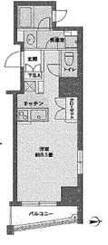 カスタリア森下2 1003 間取り図