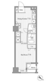 ブロードシティ東京 4階 間取り図