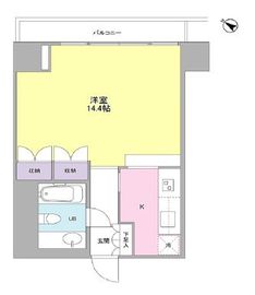 フォレストタウン参宮橋 1303 間取り図