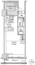 ブリリアイスト東雲キャナルコート 219 間取り図