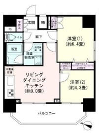 アイルイムーブル御茶ノ水 11階 間取り図