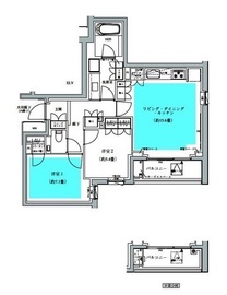 ザ・パークハウス広尾羽澤 2階 間取り図