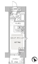 ブランシエスタ駒込 1002 間取り図