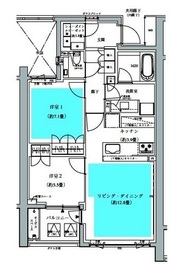 ザ・パークハウス広尾羽澤 4階 間取り図