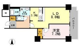 品川シーサイドビュータワー1 1806 間取り図