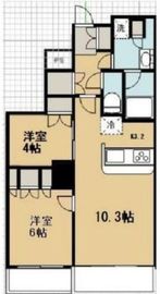 ザ・パークハウス西新宿タワー60 23階 間取り図