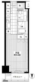 コンパートメント東京中央 7階 間取り図