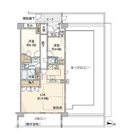 グラン・クロワージュ御殿山 7階 間取り図