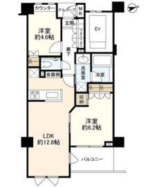 サンクタス三軒茶屋タイムズヴィレッジ 3階 間取り図