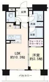 グランスイート文京小桜 5階 間取り図