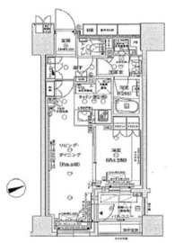 サンメゾン目白高田 6階 間取り図