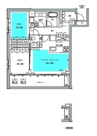 ザ・パークハウス広尾羽澤 3階 間取り図