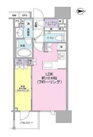 ブランズ東麻布 7階 間取り図