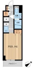 モノトーノ門前仲町 503 間取り図