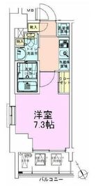 門前仲町レジデンス参番館 1201 間取り図